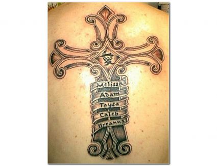 Cross Tat Pic Image